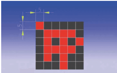 Vulcan 직사각형 레이저 빔