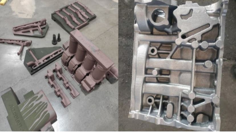 주철 실린더 블록 적용 사례